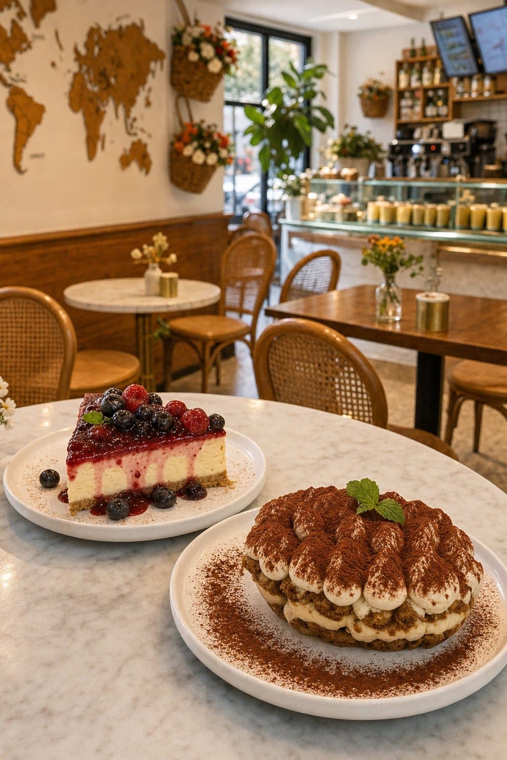 Dolci e cheesecake ai frutti di bosco Casa Mädie