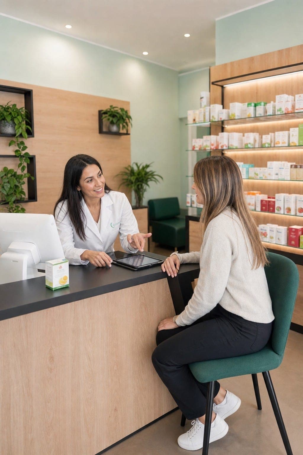 Consulenza nutrizionale in un centro Diètnatural