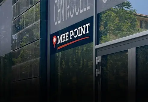 Point MBE Point dans une galerie commerciale